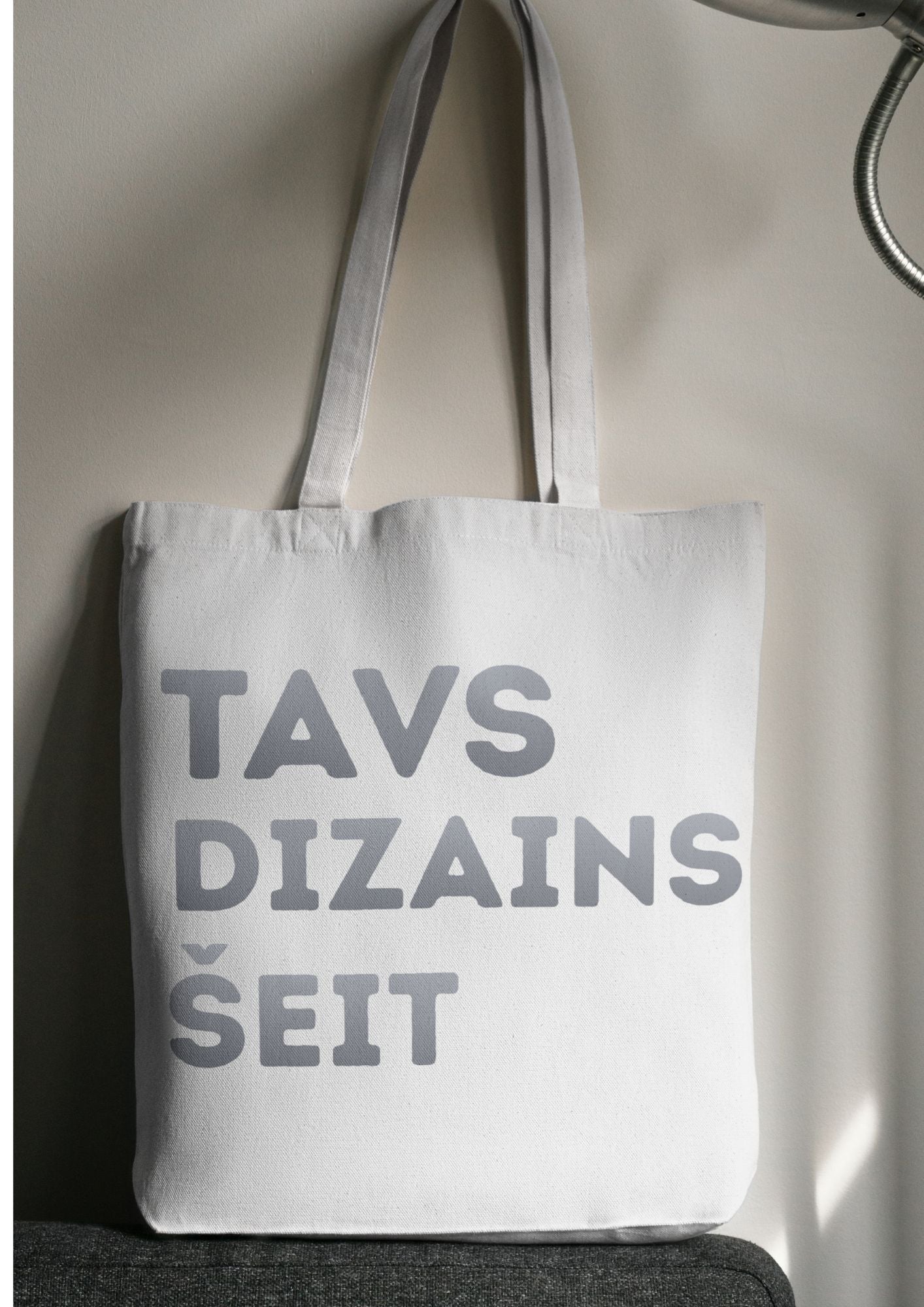 Personalizējama Tote audumu soma